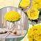 72PCS Yellow Artificial Roses Bulk – Realistic Silk Fake Flowers with Long Stems for Wedding, Home Decor, Birthday, Party Centerpieces, Bridal Shower & Event Decoration